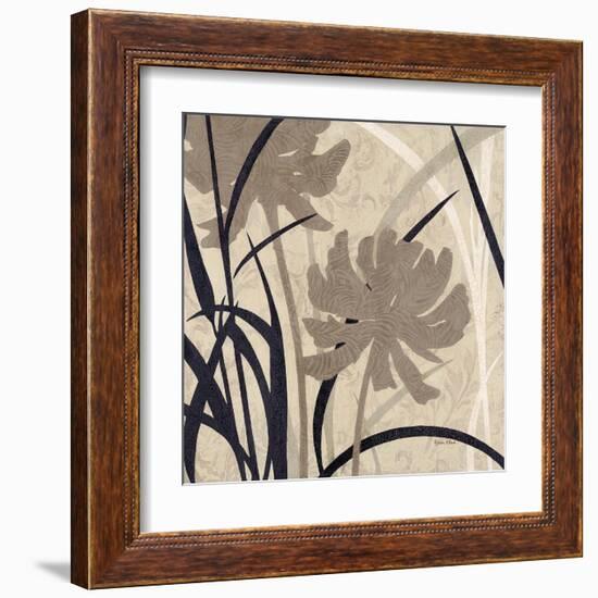 Disc -Botanical Elements 2-Melissa Pluch-Framed Art Print