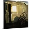 Discarded Mail Truck in Automobile Junkyard-Walker Evans-Mounted Photographic Print