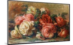 Discarded Roses-Pierre-Auguste Renoir-Mounted Premium Giclee Print