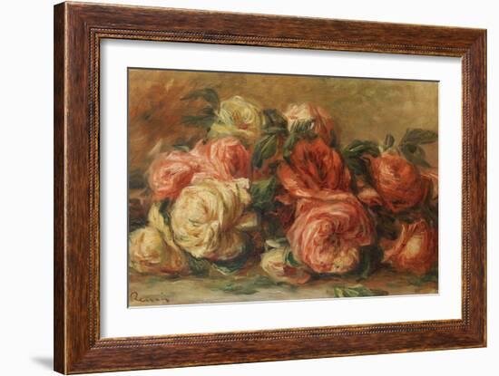 Discarded Roses-Pierre-Auguste Renoir-Framed Giclee Print