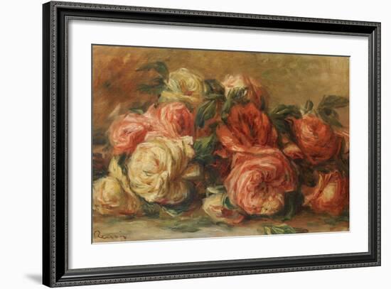 Discarded Roses-Pierre-Auguste Renoir-Framed Giclee Print