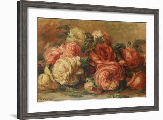 Discarded Roses-Pierre-Auguste Renoir-Framed Giclee Print