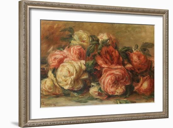 Discarded Roses-Pierre-Auguste Renoir-Framed Giclee Print