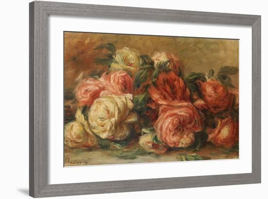 Discarded Roses-Pierre-Auguste Renoir-Framed Giclee Print