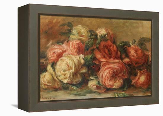 Discarded Roses-Pierre-Auguste Renoir-Framed Premier Image Canvas