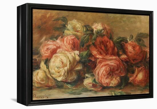 Discarded Roses-Pierre-Auguste Renoir-Framed Premier Image Canvas