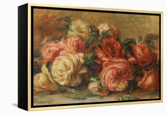 Discarded Roses-Pierre-Auguste Renoir-Framed Premier Image Canvas