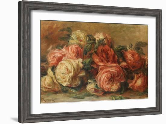 Discarded Roses-Pierre-Auguste Renoir-Framed Giclee Print