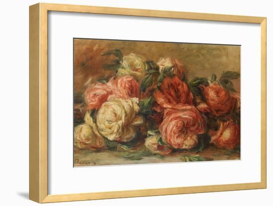 Discarded Roses-Pierre-Auguste Renoir-Framed Giclee Print