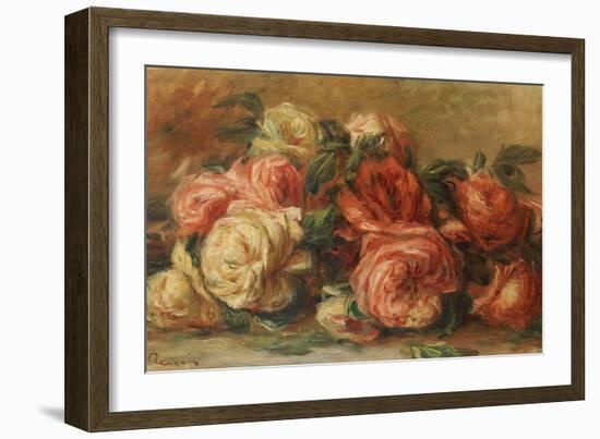 Discarded Roses-Pierre-Auguste Renoir-Framed Giclee Print