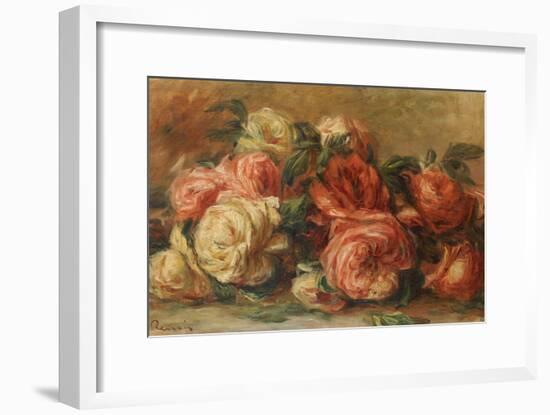 Discarded Roses-Pierre-Auguste Renoir-Framed Giclee Print