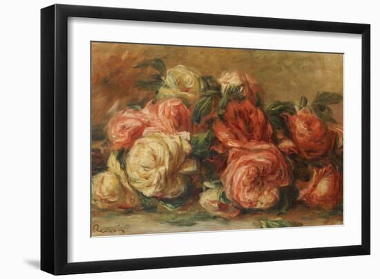 Discarded Roses-Pierre-Auguste Renoir-Framed Giclee Print