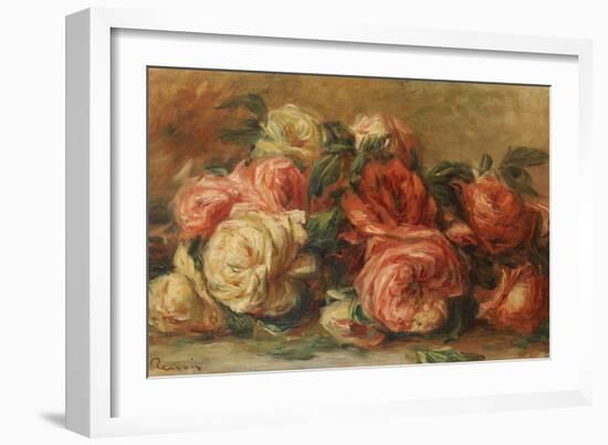 Discarded Roses-Pierre-Auguste Renoir-Framed Giclee Print