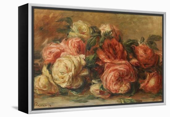 Discarded Roses-Pierre-Auguste Renoir-Framed Premier Image Canvas