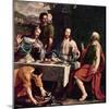 Disciples at Emmaus-Philippe De Champaigne-Mounted Giclee Print