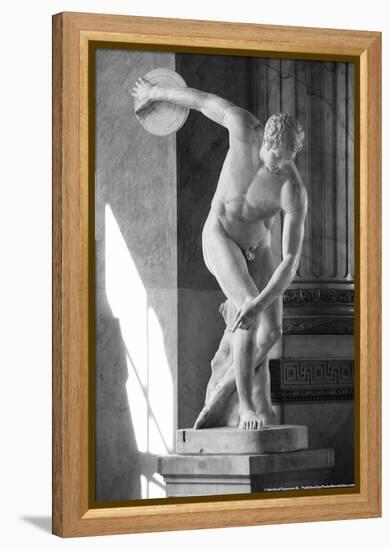 Discobolus Rome Italy-null-Framed Stretched Canvas