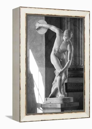 Discobolus Rome Italy-null-Framed Stretched Canvas