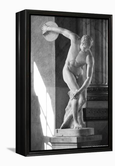 Discobolus Rome Italy-null-Framed Stretched Canvas