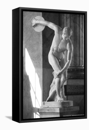 Discobolus Rome Italy-null-Framed Stretched Canvas