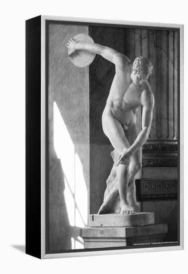 Discobolus Rome Italy-null-Framed Stretched Canvas