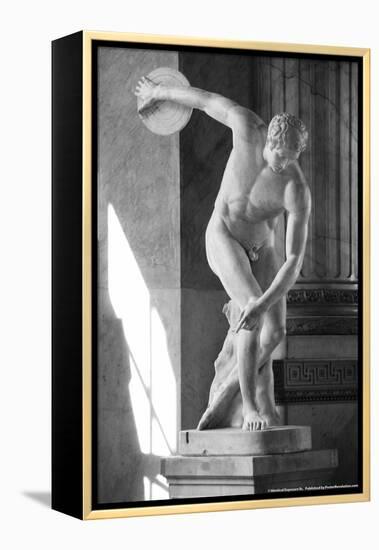 Discobolus Rome Italy-null-Framed Stretched Canvas