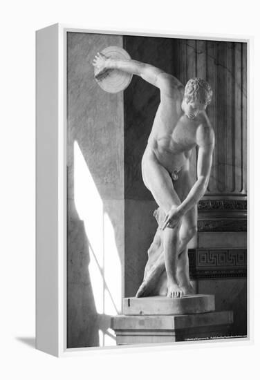 Discobolus Rome Italy-null-Framed Stretched Canvas