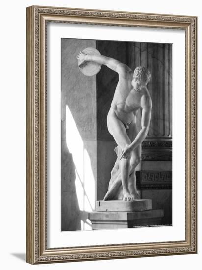 Discobolus Rome Italy-null-Framed Photo