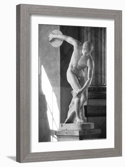 Discobolus Rome Italy-null-Framed Photo