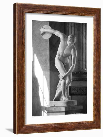 Discobolus Rome Italy-null-Framed Photo