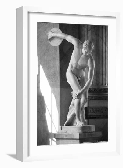 Discobolus Rome Italy-null-Framed Photo