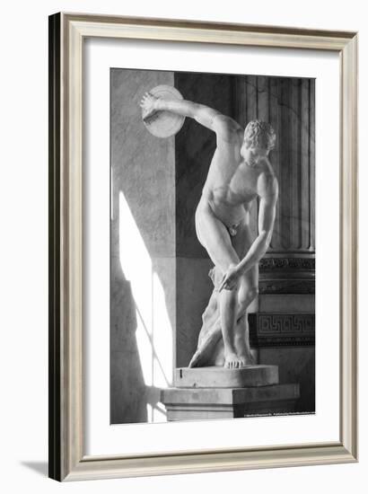 Discobolus Rome Italy-null-Framed Photo