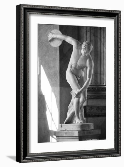 Discobolus Rome Italy-null-Framed Photo