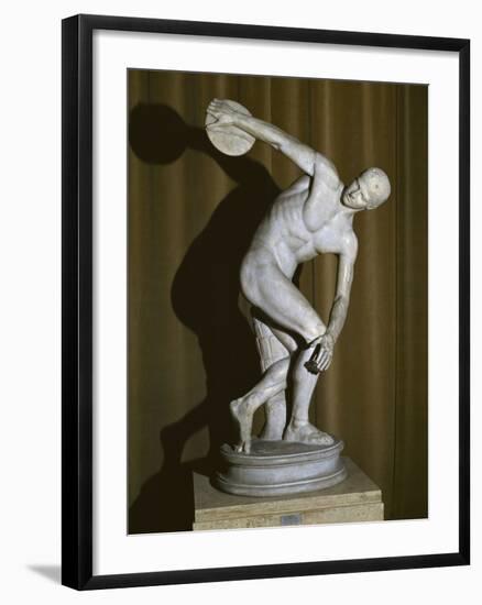 Discobolus-Myron-Framed Photo