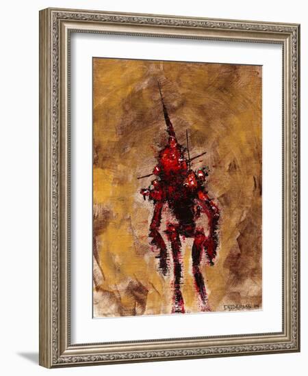 Disconnect Red-Craig Snodgrass-Framed Giclee Print