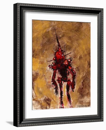 Disconnect Red-Craig Snodgrass-Framed Giclee Print