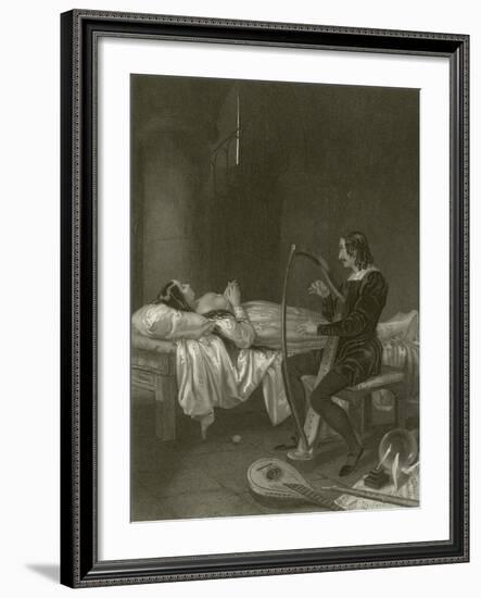 Discord in Melody-John Rogers Herbert-Framed Giclee Print