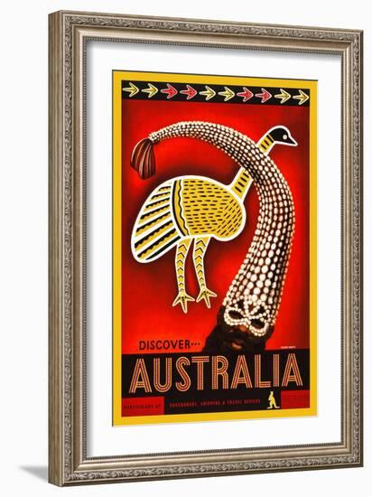 Discover Australia-Eileen Mayo-Framed Art Print