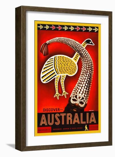 Discover Australia-Eileen Mayo-Framed Art Print