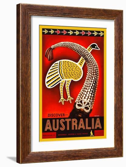 Discover Australia-Eileen Mayo-Framed Art Print