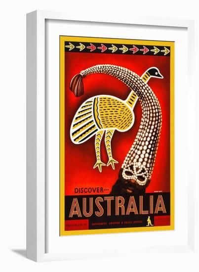 Discover Australia-Eileen Mayo-Framed Art Print