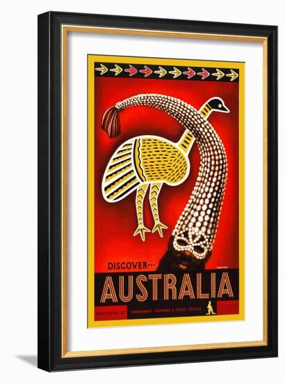 Discover Australia-Eileen Mayo-Framed Art Print