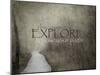 Discover-Explore-Follow Your Path-Jai Johnson-Mounted Giclee Print