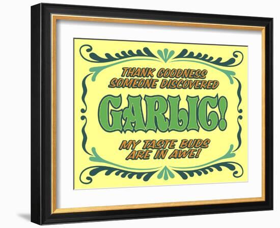 Discover Garlic-Mark Frost-Framed Giclee Print
