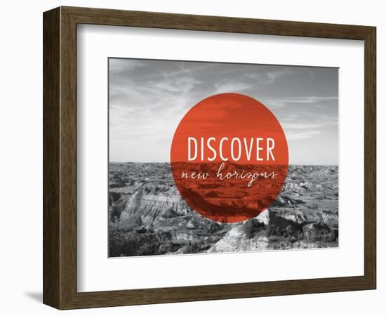 Discover New Horizons v2-Laura Marshall-Framed Premium Giclee Print