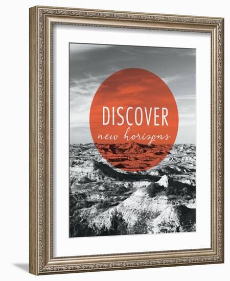 Discover New Horizons-Laura Marshall-Framed Art Print