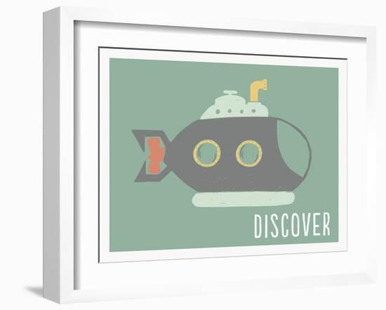 Discover-Lila Fe-Framed Art Print