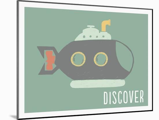 Discover-Lila Fe-Mounted Art Print