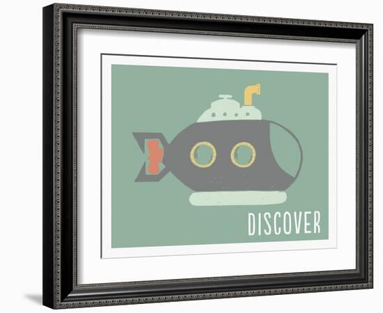 Discover-Lila Fe-Framed Art Print