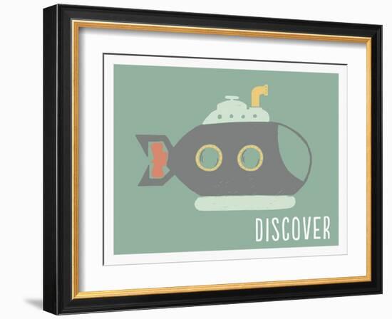 Discover-Lila Fe-Framed Art Print