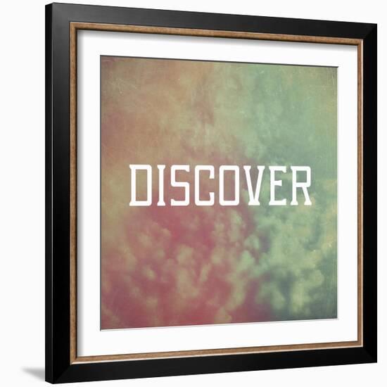 Discover-Vintage Skies-Framed Giclee Print